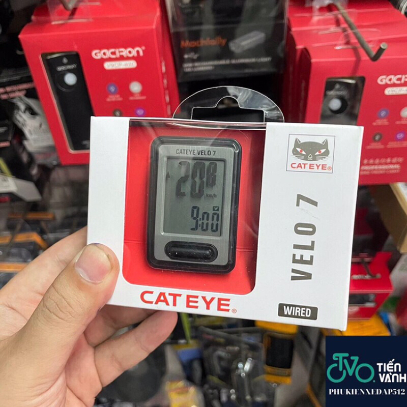 Cateye Velo 7 有線自行車手錶