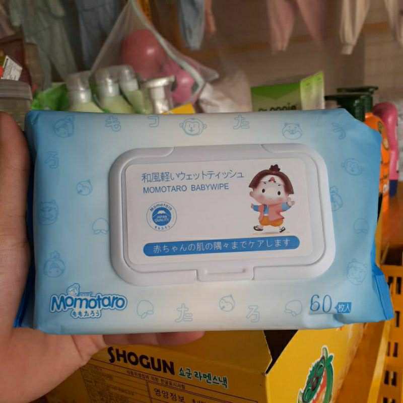 Momotaro babywipe 濕巾 60 張袋(兒童款)