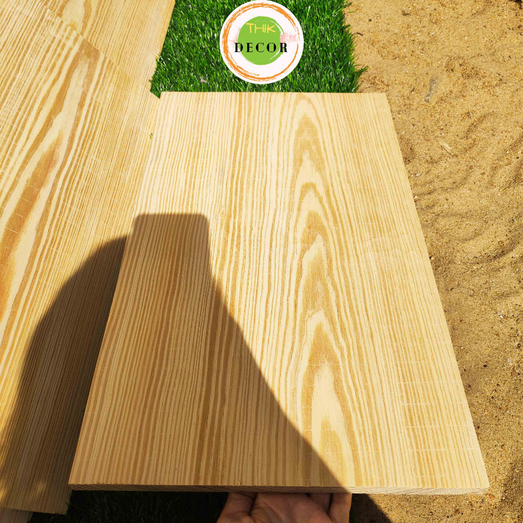 全新大松木面板 30 厘米寬 50 厘米長 1.5 厘米厚光滑 4 面用於製作桌面、揚聲器盒、裝飾、DIY...