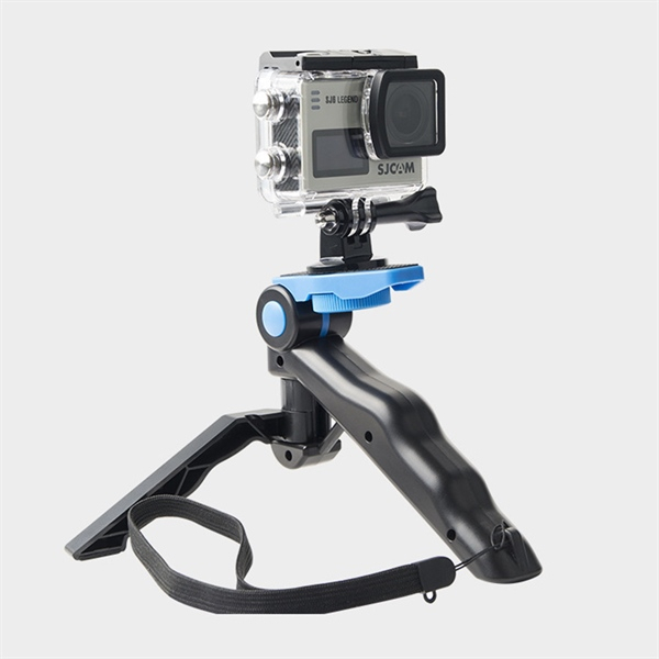 多功能 3 針三腳架,帶 SJCAM 正品手帶,適用於相機、GoPro、DJI Osmo Action、小藝