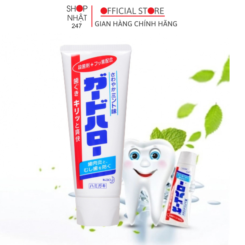 花王牙膏 165gr 美白牙膏防止日本蛀牙 - Nakaya