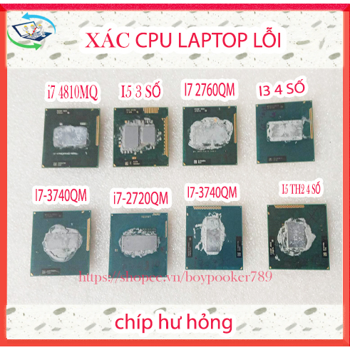 Cpu芯片筆記本電腦i7-4810mq i7-2760QM i7-2720QM i3-TH3 i5 TH2 i5 TH3