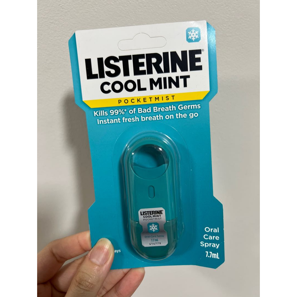 Listerine Cool Mint 袖珍噴霧口腔噴霧