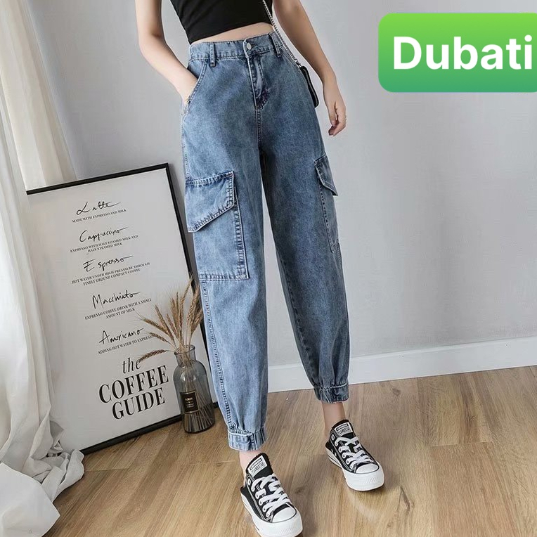 新款奢華小熊彈力女牛仔褲 BAGGY Jeans DB-555 - DUBATI FASHION