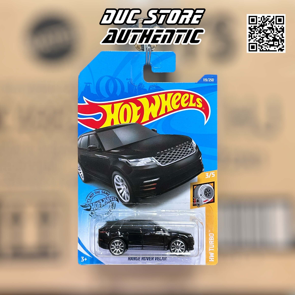 Hot Wheels Range Rover Velar 模型車 - 黑色