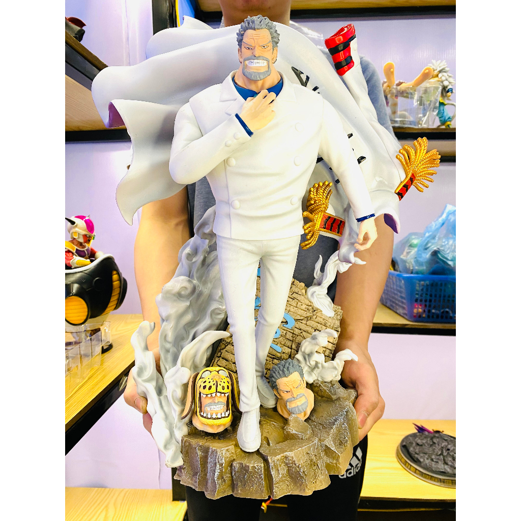 (43cm) Onepiece Model - 副海軍上將 Garp Super Giant