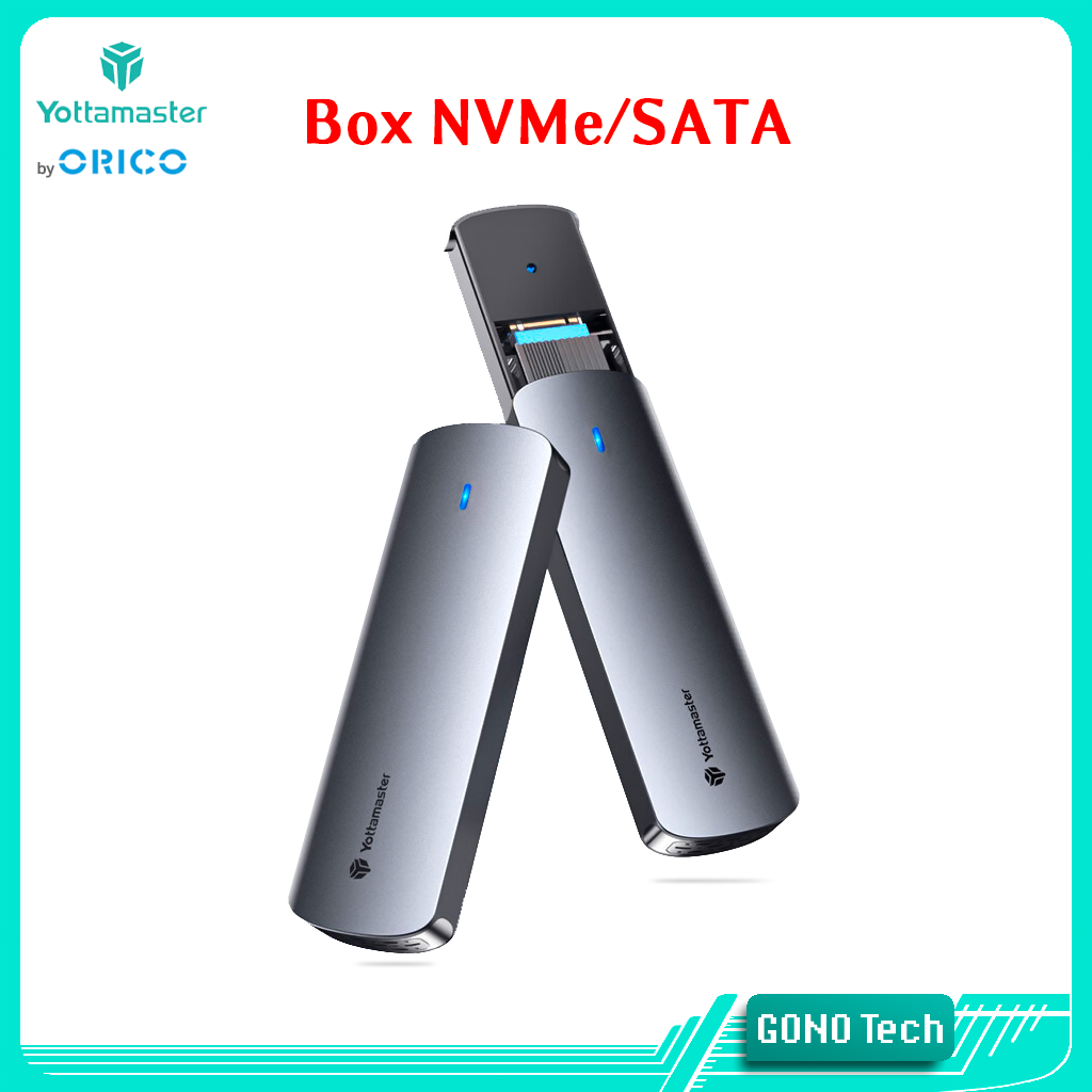 M2 NVME / SATA ORICO Yottamaster USB Type C SSD Box 將 M.2 PC