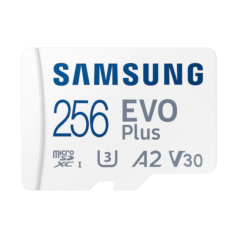 Microsdxc 三星 EVO Plus 256GB U3 V30 A2 存儲卡