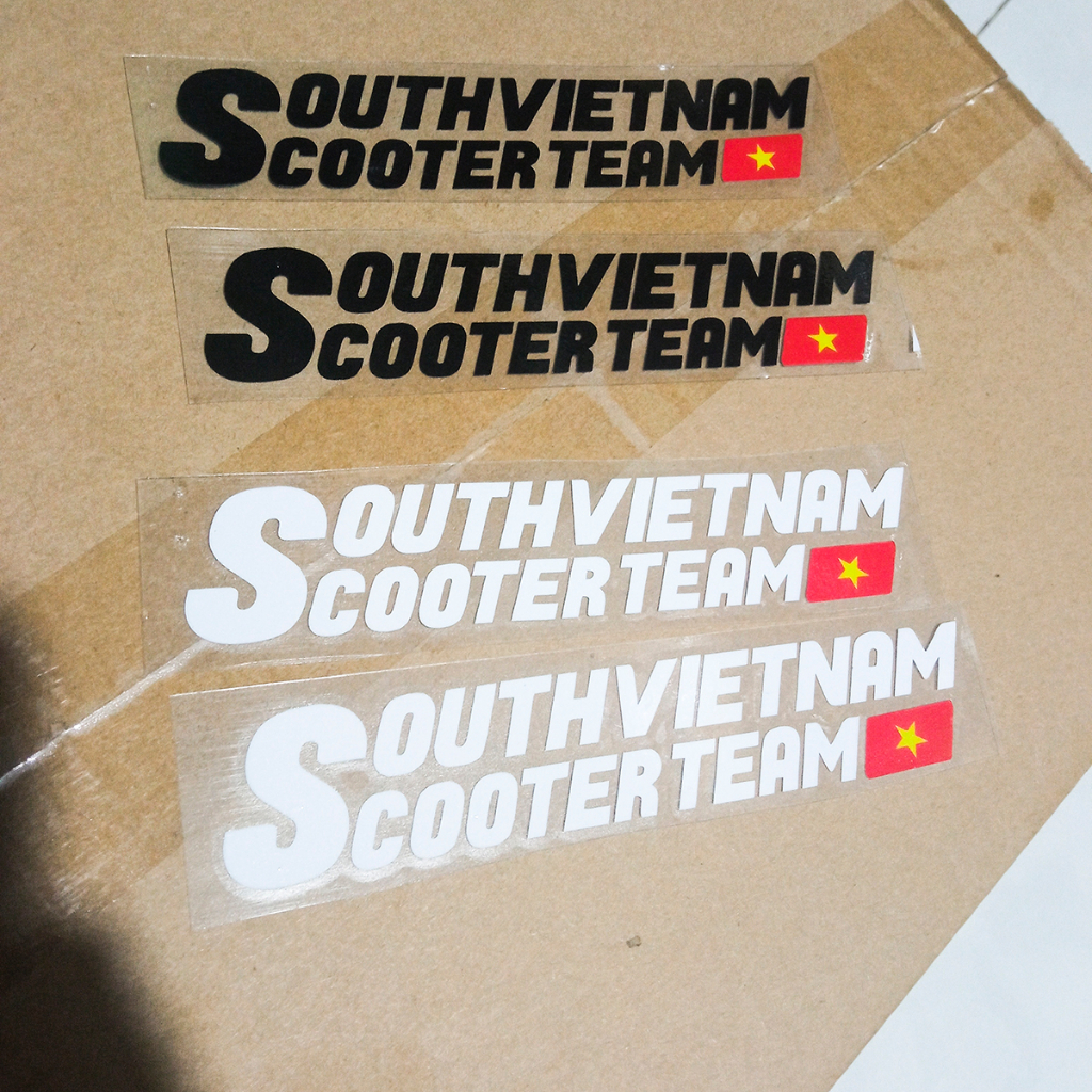 一套 2 張郵票南越南庫珀團隊,尺寸 15 厘米