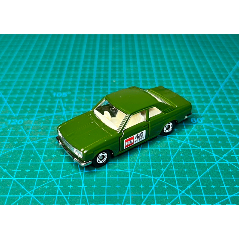 Hobby Store Tomica Nissan Bluebird Ssss 綠苔模型車(無盒)