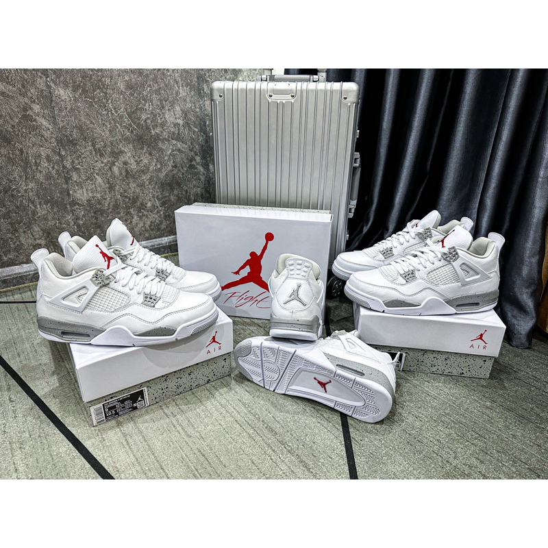 [AGsneaker] 高級 Jordan4 Oreo 高領運動鞋