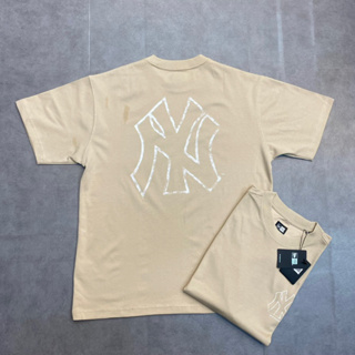 【正品💯] New Era New York Yankees 印花燕麥牛奶 T 恤 * 13560489