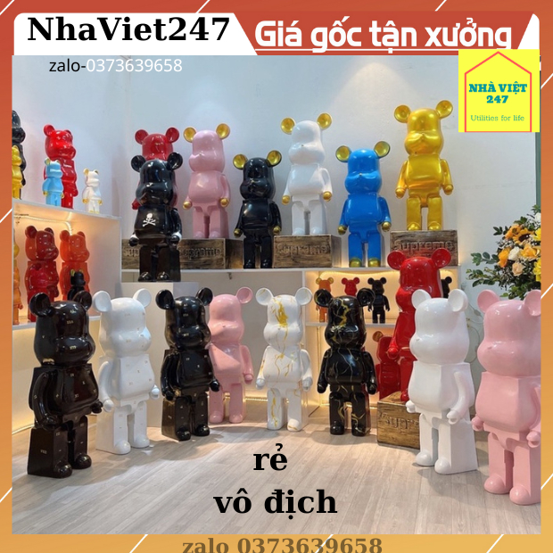 Bearbrick 裝飾雕像,28-35 厘米陶瓷,多種顏色-裝飾傢居,奢華-美麗,便宜-禮物有意義