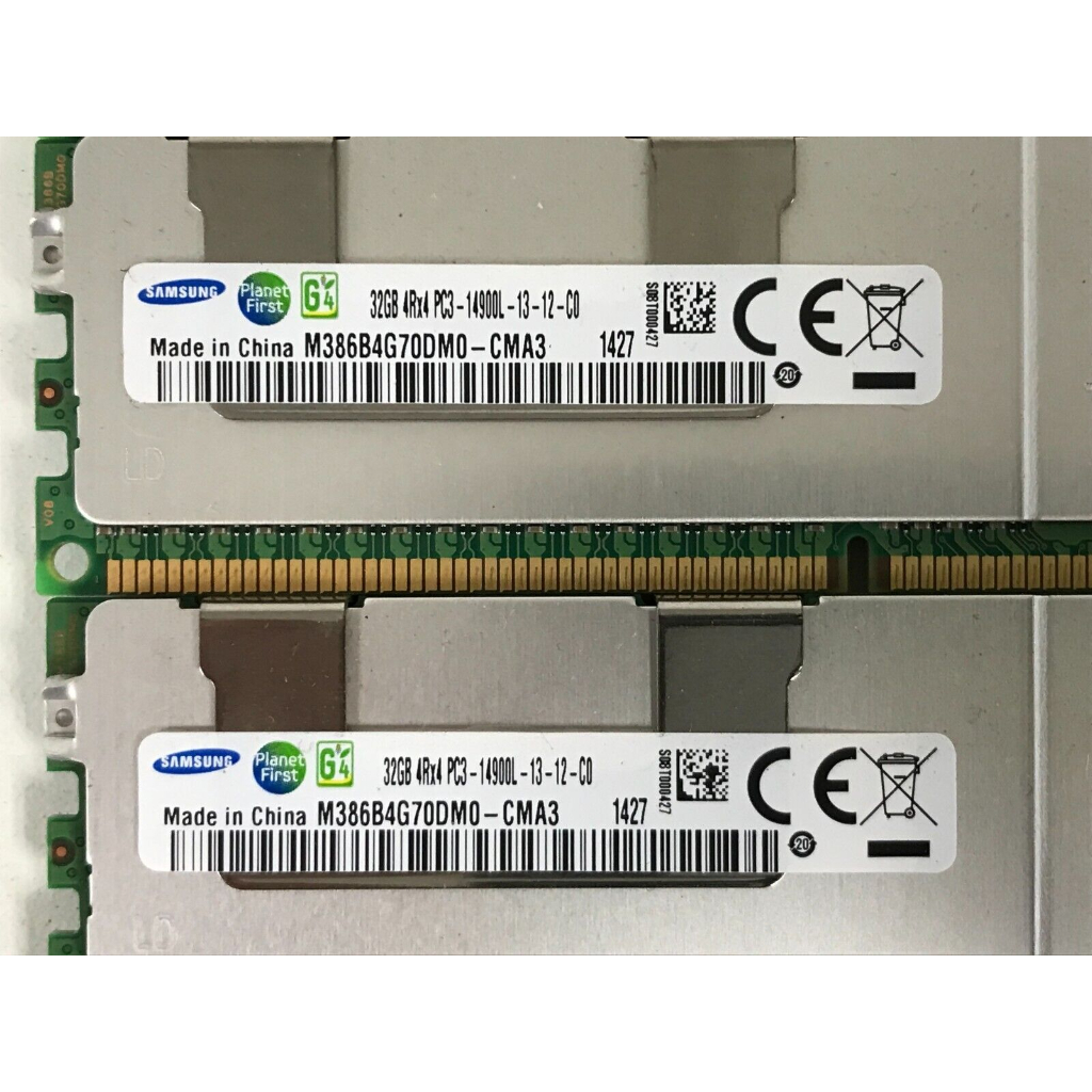 服務器 DDR3 32gb ram ECC REG Buss 1866 / 1600 ..僅主運行 (x79 雙 cpu