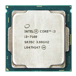 Cpu 芯片 Intel Core i3-7100 3.9 GHz / 3MB / HD 630 系列顯卡 / Sock