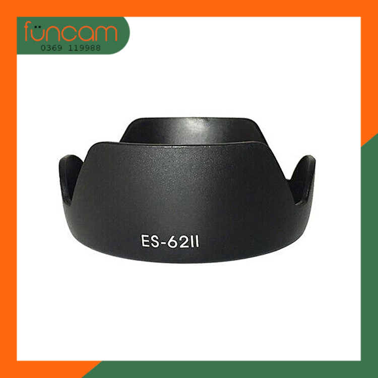 遮陽揚聲器 ES-62II(玫瑰蓮花揚聲器)適用於佳能 EF 50mm f / 1.8 II 鏡頭