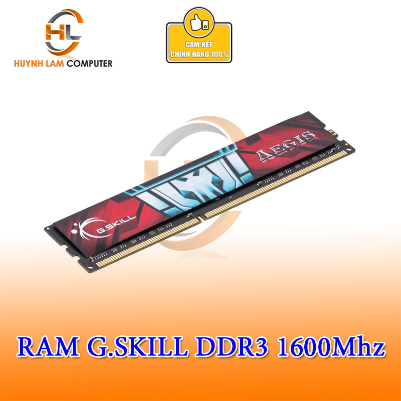 G.skill 4Gb 宙斯盾 1600Mhz DDR3 內存 - 正品