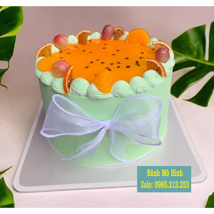 百香果蛋糕模型絕對真實,假生日蛋糕