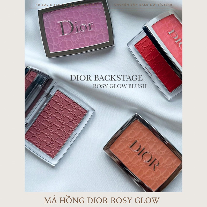 [2023 年新品] Dior Rosy Glow 001 /004 /012 /015 腮紅