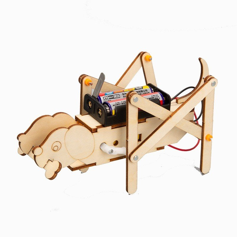 【附贈+畫筆】STEM玩具-機器狗-根據美國STEM史蒂夫教育方法