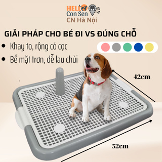 7公斤以下小型犬廁所,帶 52x42cm 以下大型樁,易於清潔,安全塑料