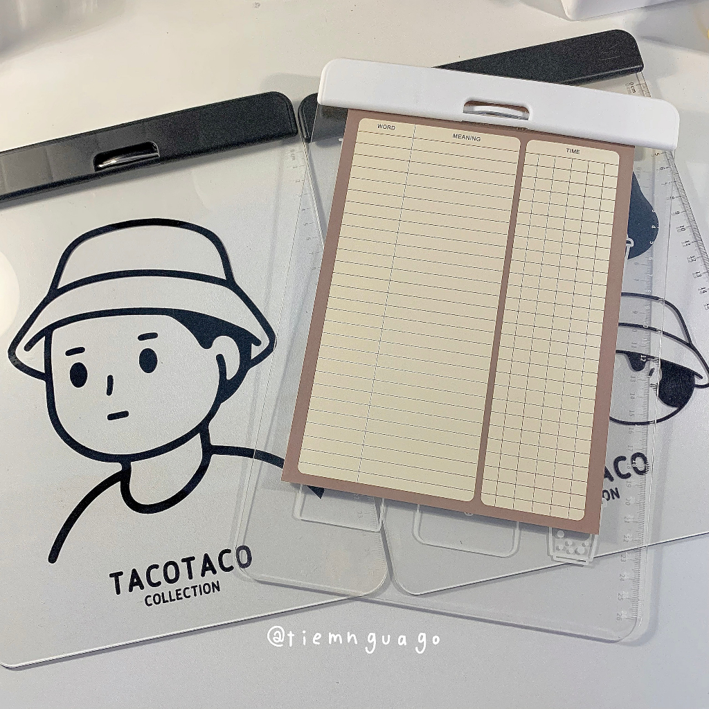 標誌/複製卡套 A4 雲母透明 TacoTaco - 木馬店