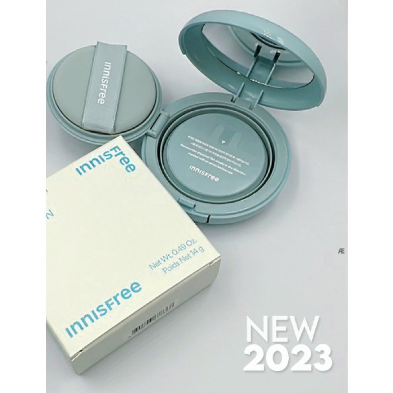 【100%正品】(樣品2023】氣墊INNISFREE無皮脂粉