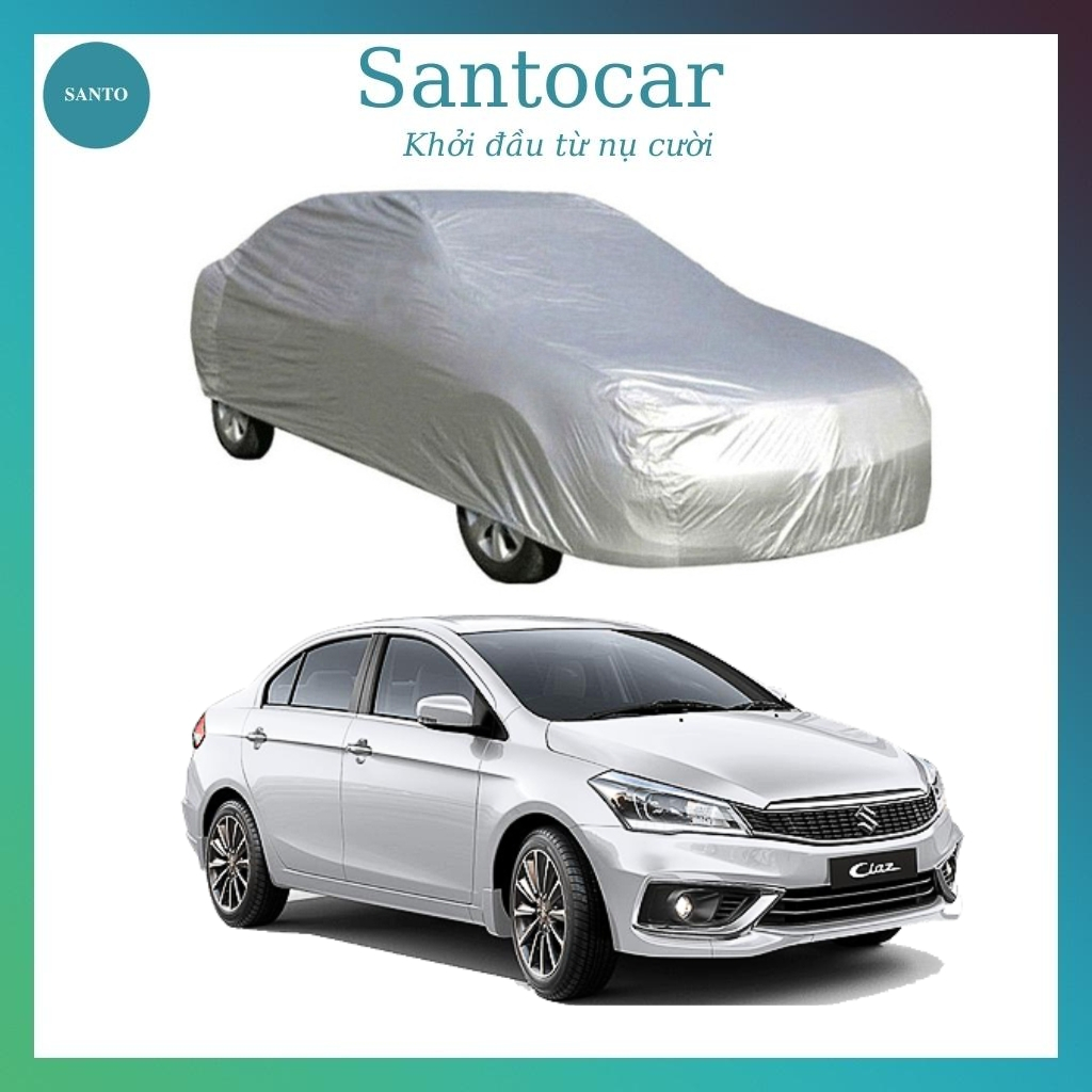 Suzuki Ciaz 汽車篷布、Ciaz 汽車帆布、雨傘汽車遮陽罩 - Santocar
