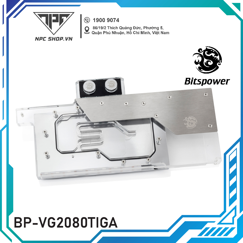 Bitpower BRIZO VGA 水冷頭適用於技嘉 AORUS GEFORCE RTX 2080 TI XTREME