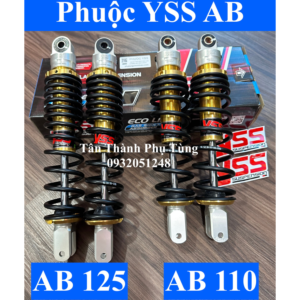 Yss Air Blade AB 110、AB 125 /150 E系列黑黃-正品