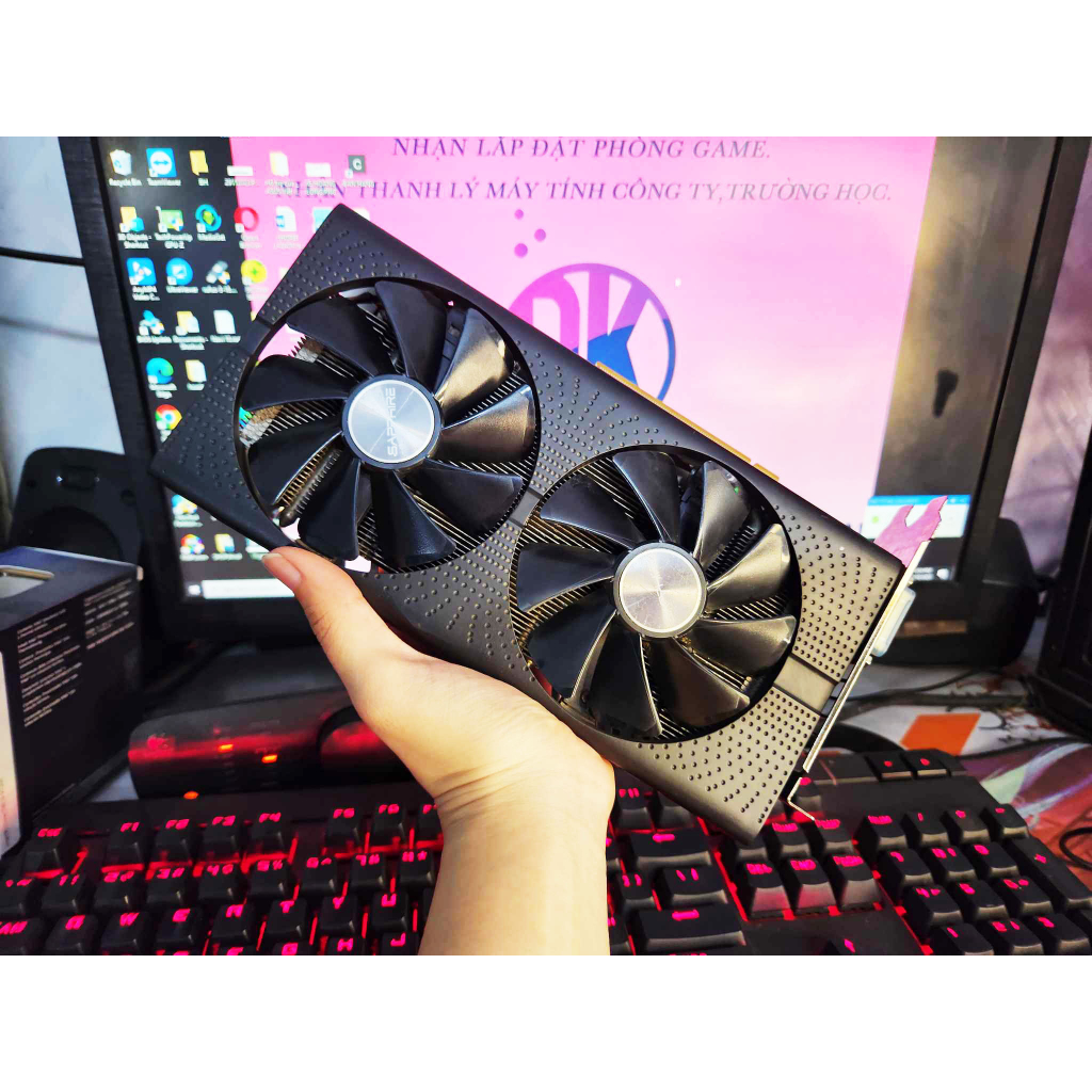 Vga 藍寶石硝基 + RX 570 8GD(AMD Radeon / 8Gb / DDR5 / 256 位)