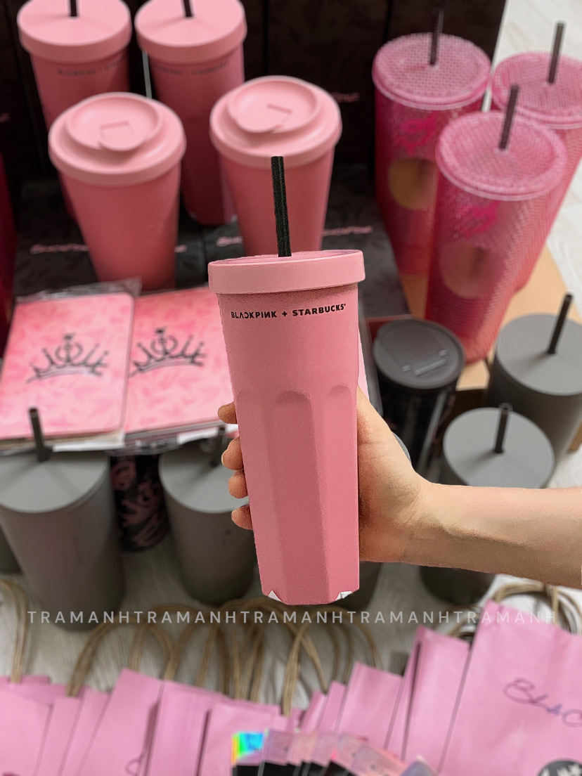 Starbucks + BLACKPINK CUP 舊杯 14OZ (414ML) 咖啡粉