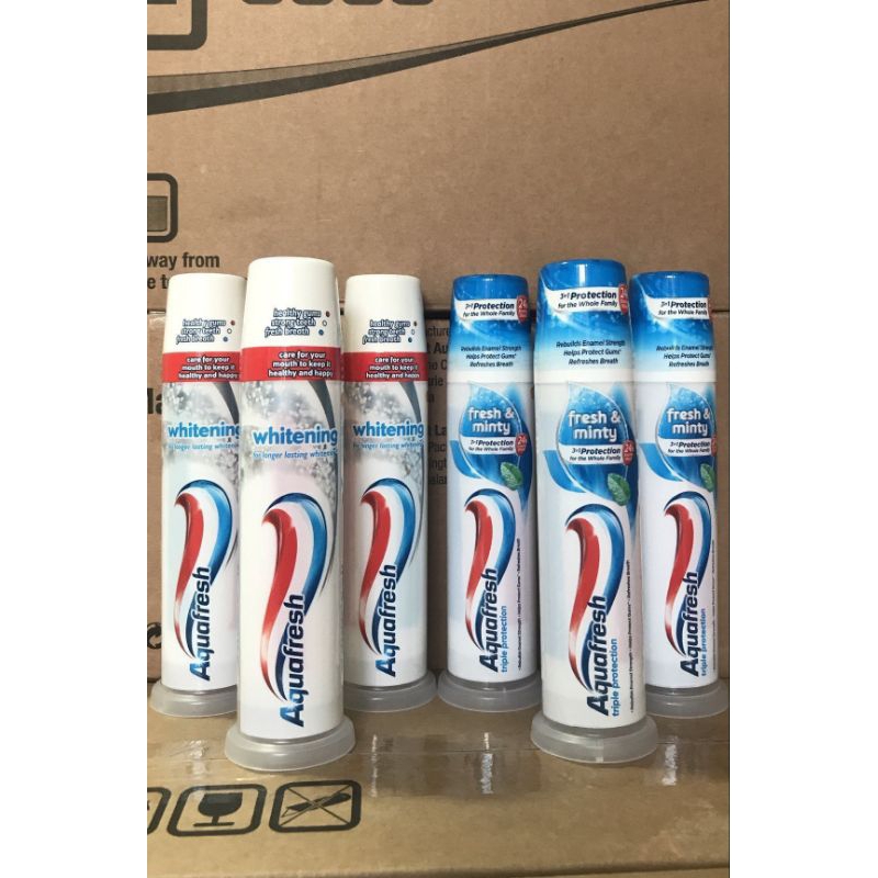 Aquafresh 牙膏(美國商品)(根據薄荷味)100ml 管
