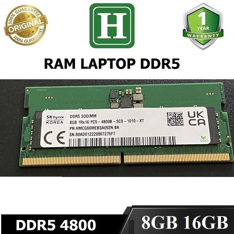 8gb 筆記本電腦內存,16GB DDR5 (PC5) 總線 4800,5600 正品 zin 內存,