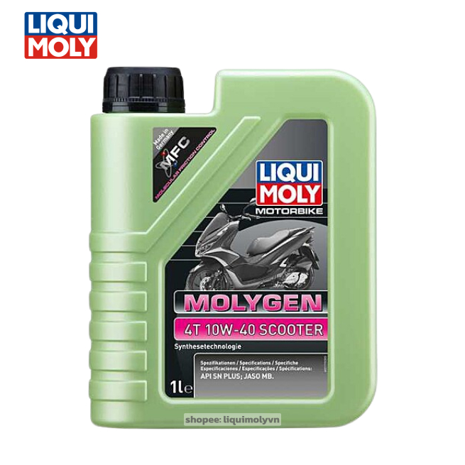 Liqui MOLY MOLYGEN 4T 10W40 踏板車潤滑油 1000ml (21719)