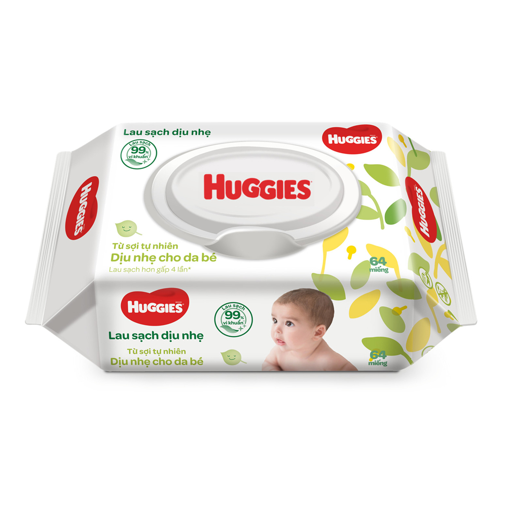 Huggies 濕毛巾 12 袋 x 64 片
