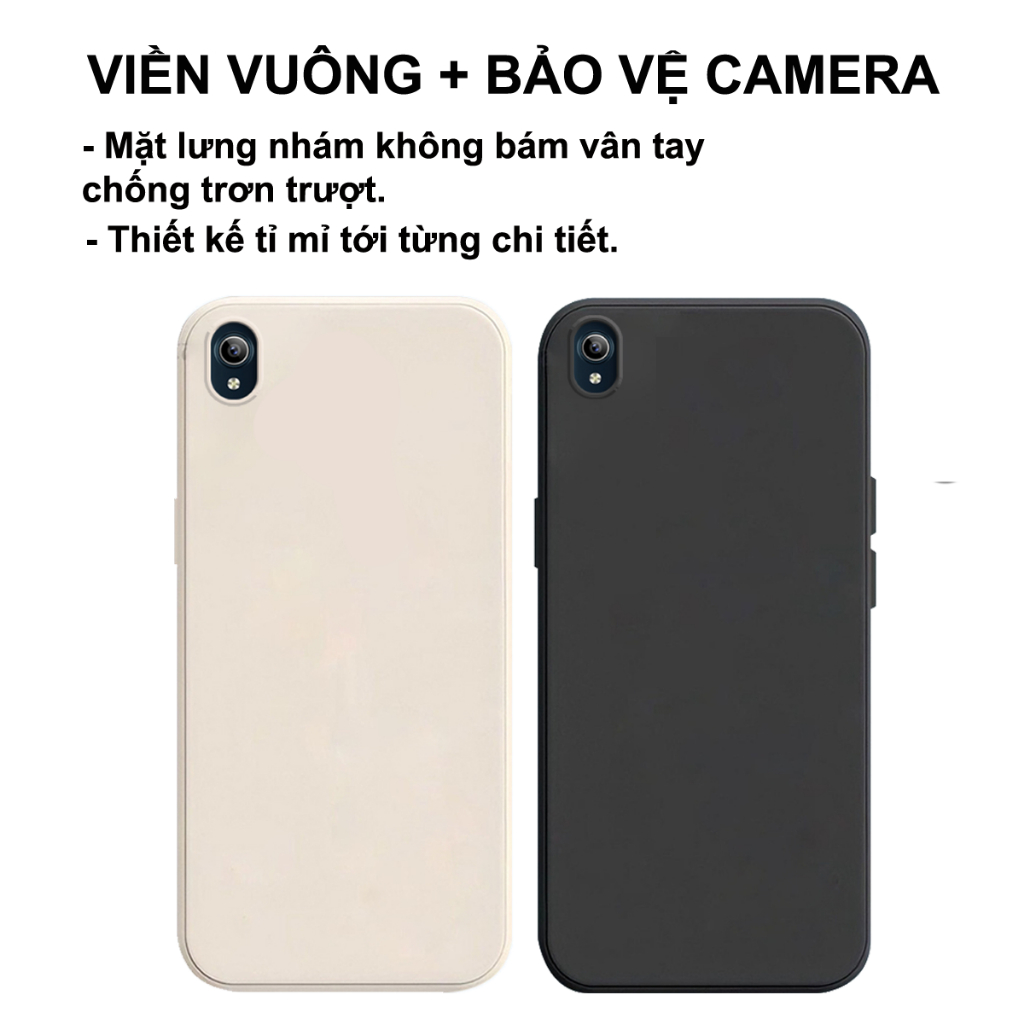 Vivo Y1S / Y91 / Y91c / Y93 / Y95 手機殼帶方形邊緣,方形邊框,超便宜的相機保護
