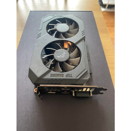 Vga 華碩 Tuf GTX1660TI OC 6GB Evo 遊戲 2 風扇