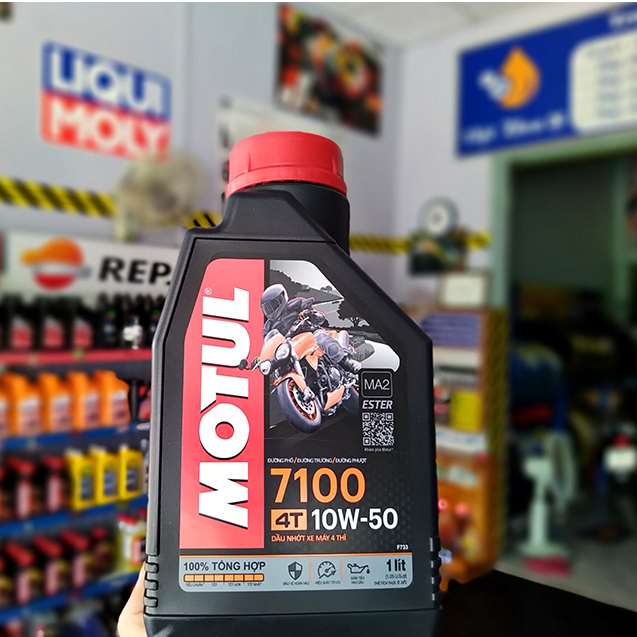 Motul 7100 4T 10W50 1L 摩托車潤滑油 100% 正品合成