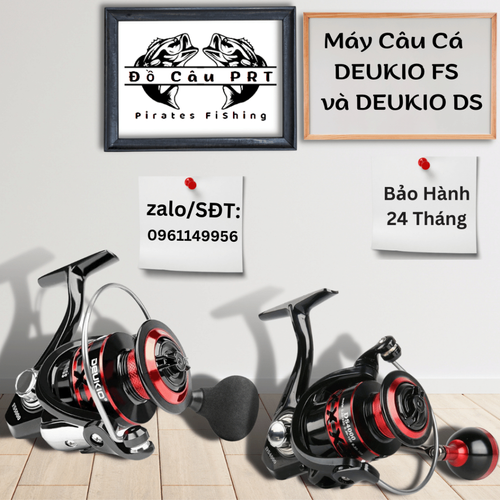 Deukio DS 和 DEUKIO FS 釣魚機 - FS 釣魚機 - 正品 DS 釣魚機 - 免費 DAIWA 50