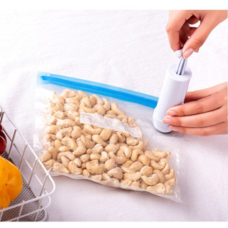 冷凍食品真空袋,帶塑膠夾,可重複使用多次/手動真空泵