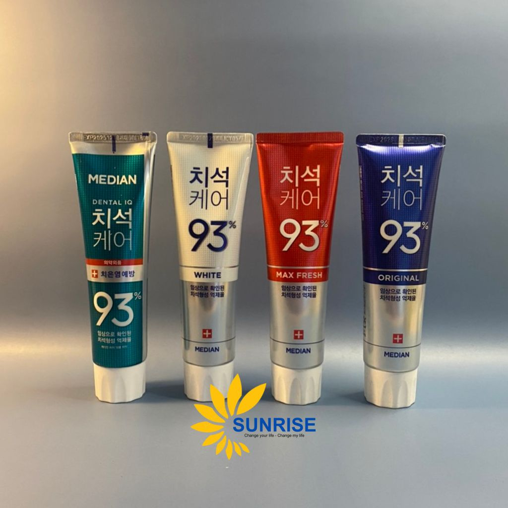 韓國牙膏 MEDIAN 93%,強效牙齒保護,宜人香味
