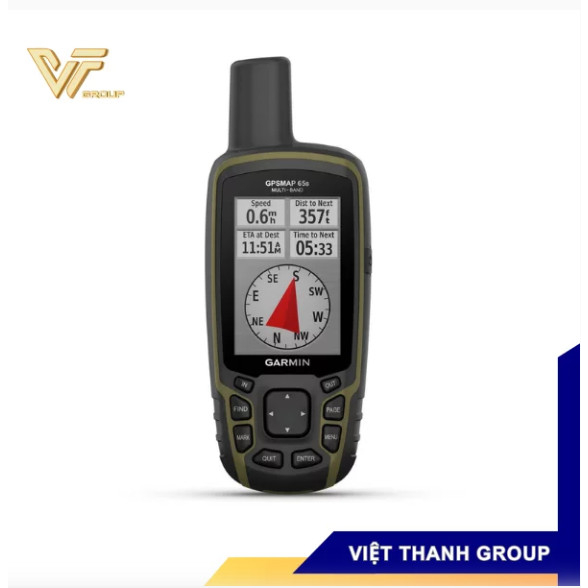 Garmin GPSMAP 65S 手持導航器 - 森林、領域(越南)
