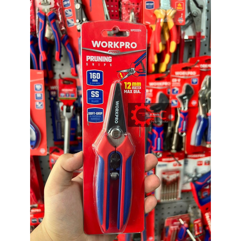 6 英寸尖頭修邊剪刀(帶保護頭)Workpro WP332014