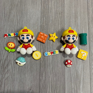 MARIO 蘑菇吊飾套裝裝飾涼鞋