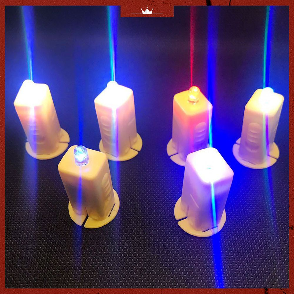 七彩蠟燭形led燈led代替蠟燭附星燈裝飾燈籠_lm782