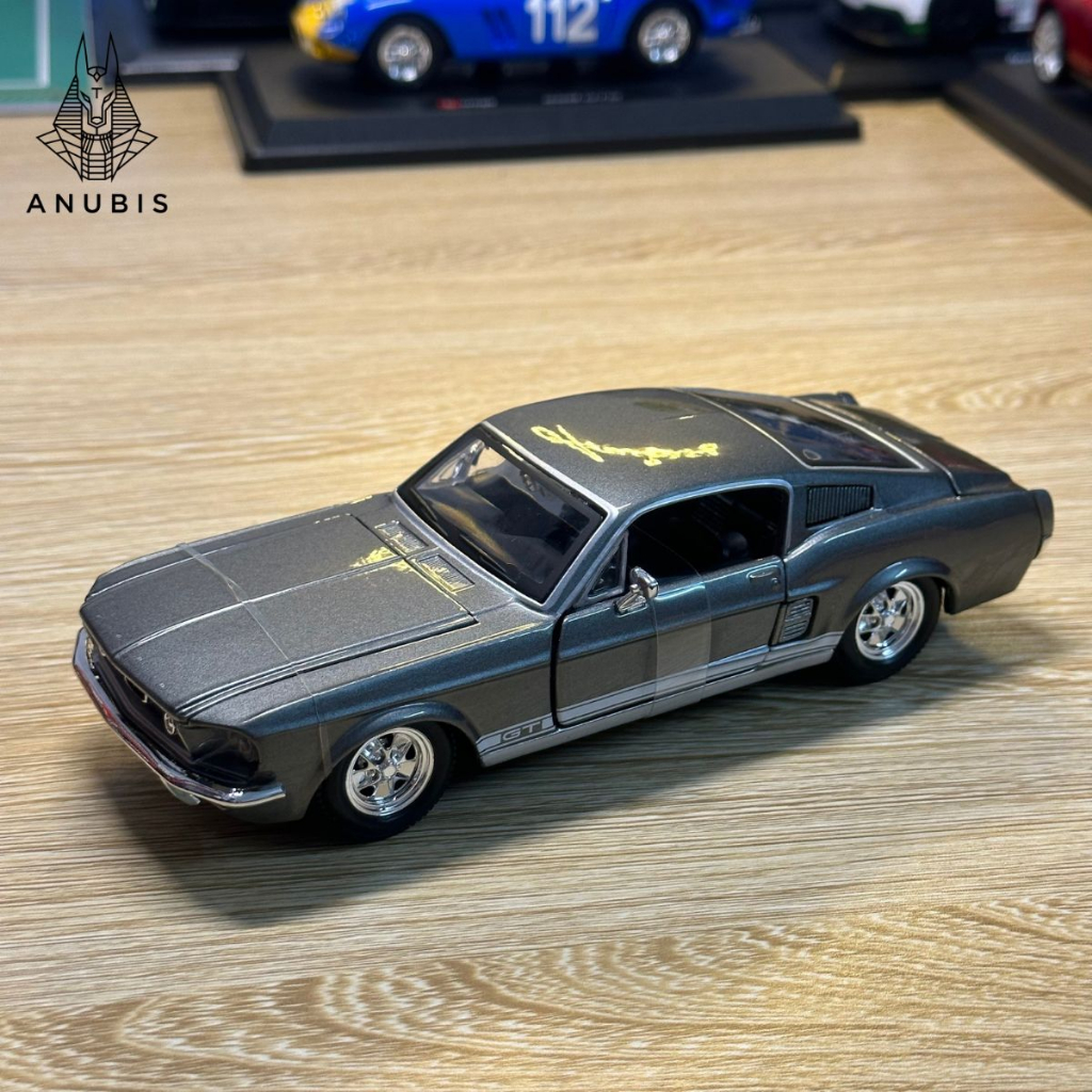 福特 MUSTANG GT 1967 超級跑車模型 1 / 24 可用於展示台兒童玩具