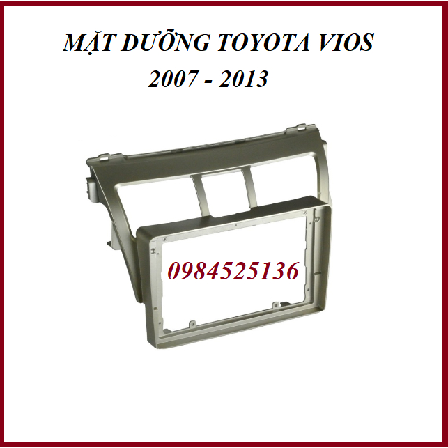 適用於 TOYOTA VIOS (2007 - 2013) 的 Dvd ANDROID 屏幕安裝膏,包括 ZIN Jac