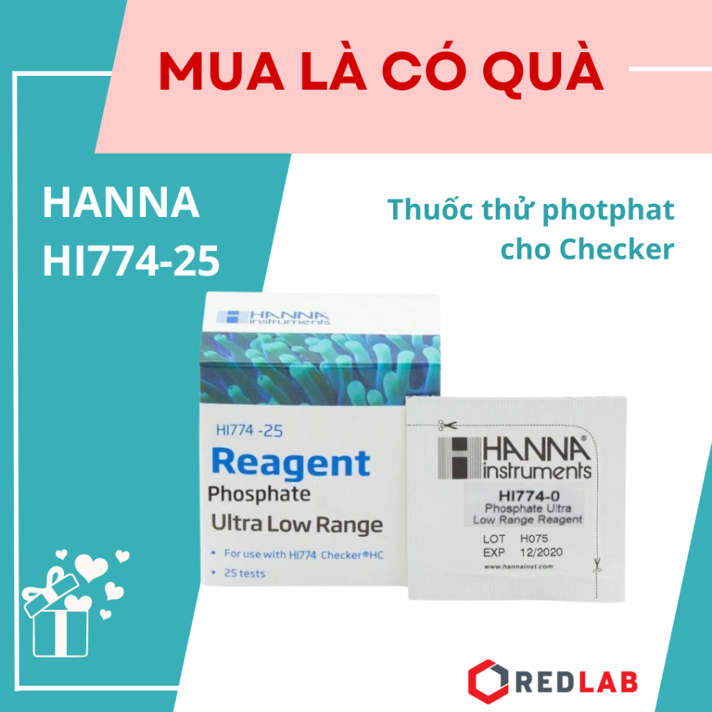 切爾克 HI774 Hanna HI774-25 海鮮磷酸鹽 PO4 試劑 {正品}