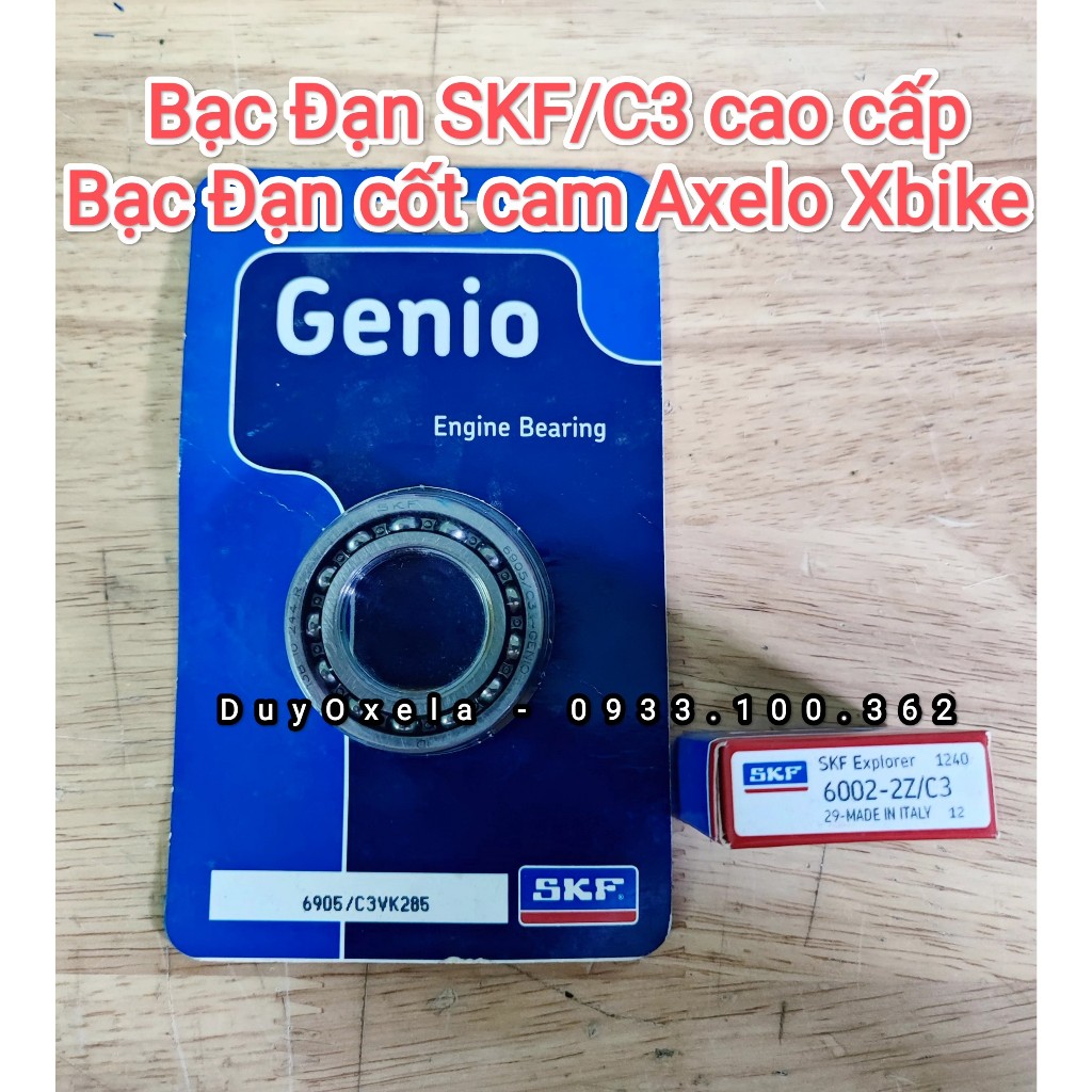 Suzuki Axelo Xbike -SKF C3 原裝橙色壓力驅動器 - 6905 和 6002